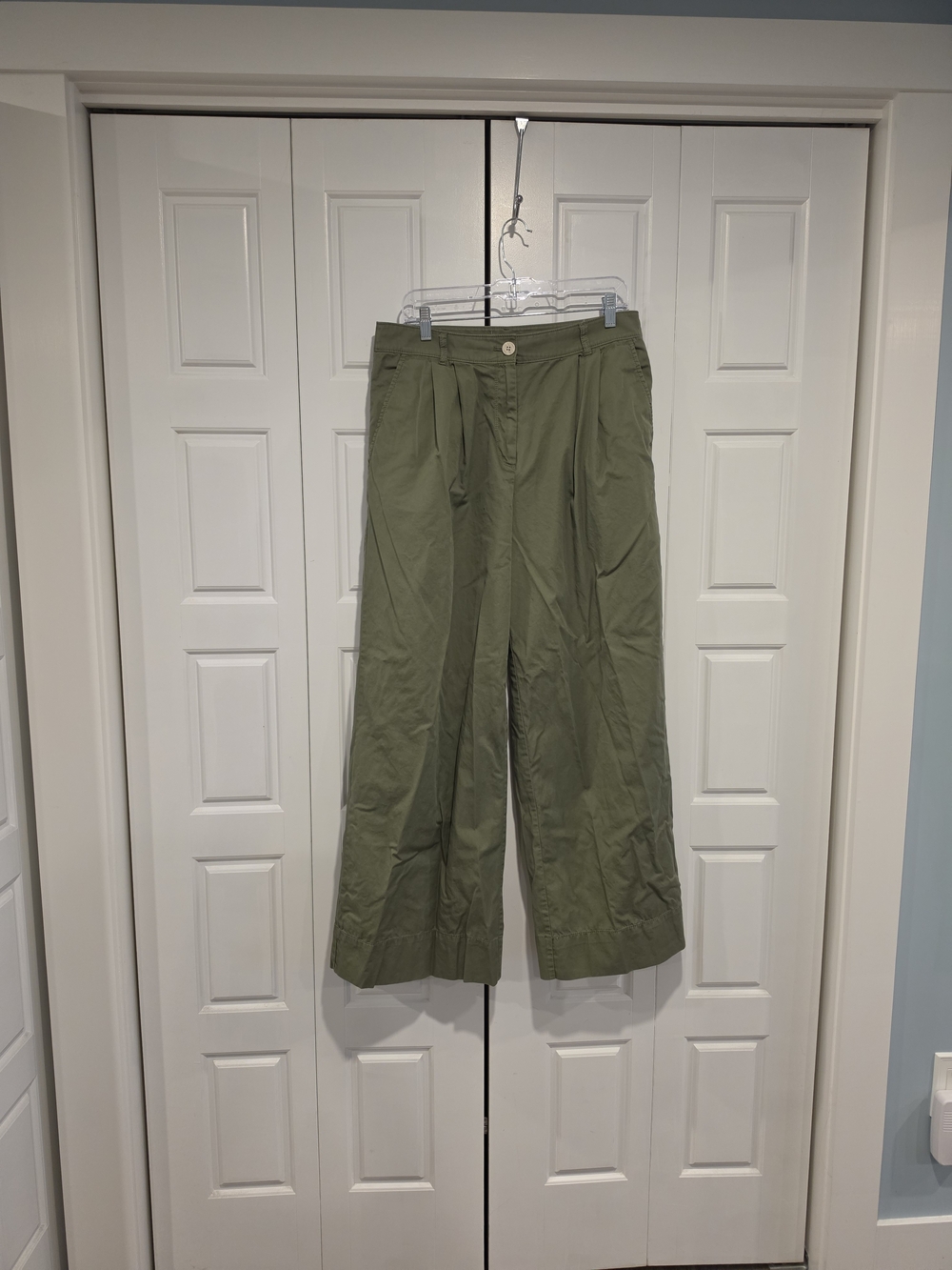 LOFT Green Wide-Leg Women’s Pants